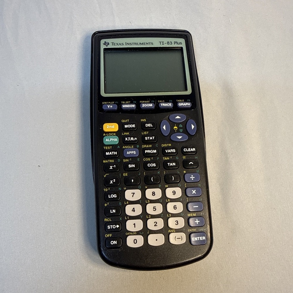 Texas Instruments TI-83 Handheld Graphing Calculator